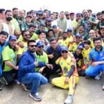 सीएम धामी के शॉट से गूंजा मैदान, उत्तरांचल प्रेस क्लब क्रिकेट टूर्नामेंट का भव्य आगाज़